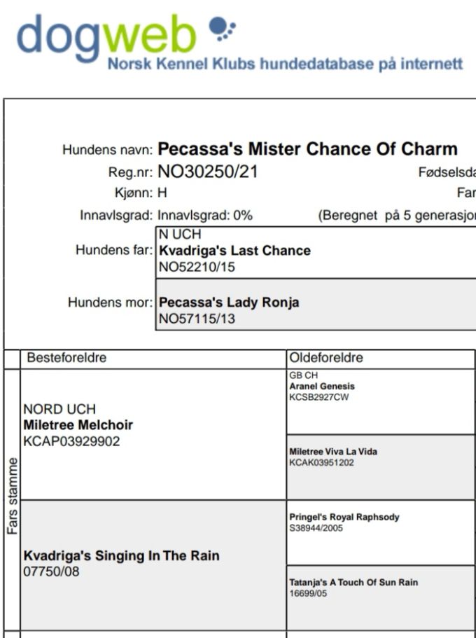 Pedigree